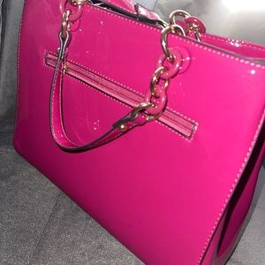 Large Magenta Purse